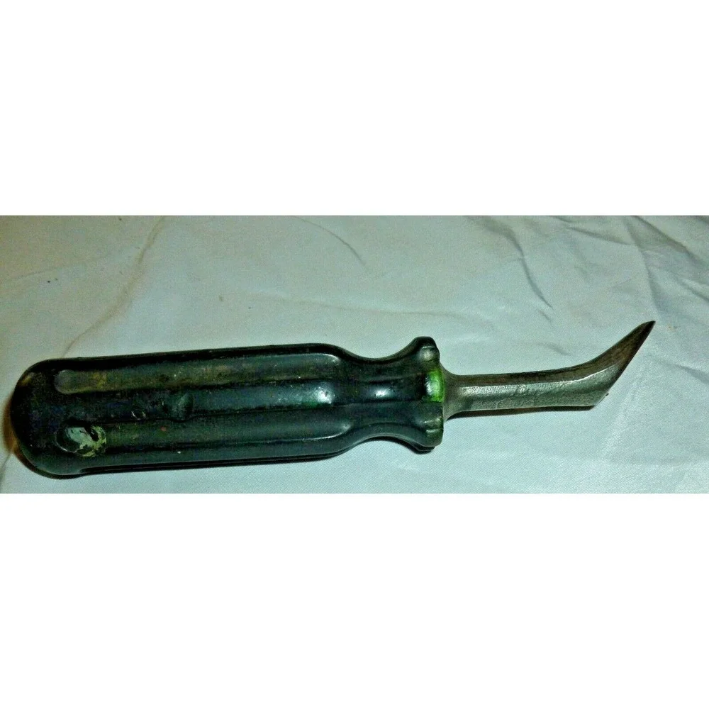 Vintage USM Corp Tack Puller Upholstery Tool Black Handle Staple Remover